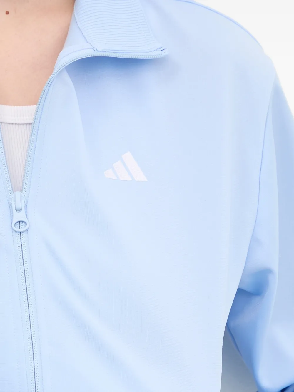 adidas zip-up tracksuit set Blauw
