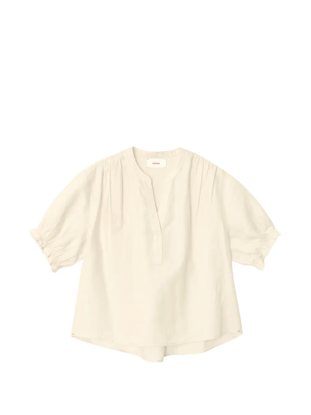 Xirena puff-sleeve blouse - Toni neutri