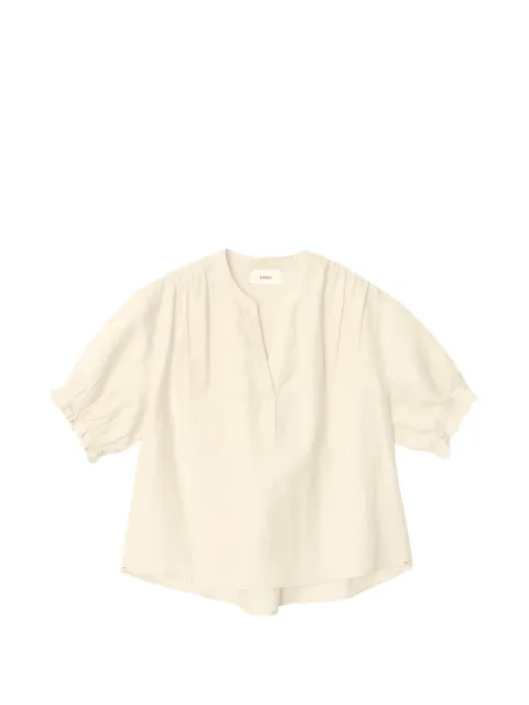 Xirena blusa con mangas farol