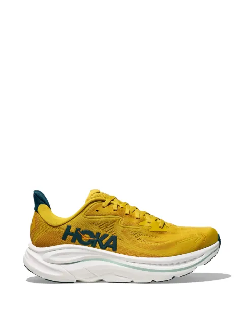 HOKA Clifton 10 logo-print lace-up sneakers