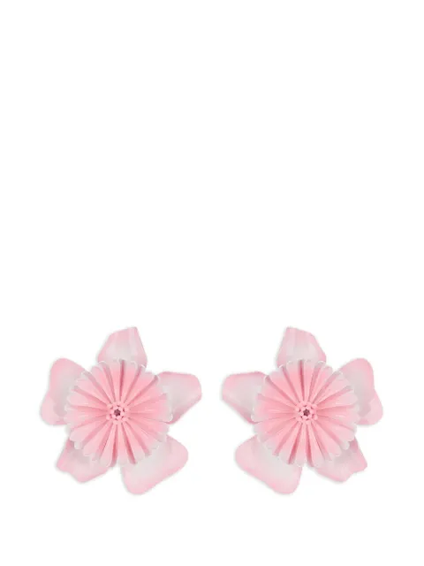 Chloé boucles d'oreilles Bloom à fleurs