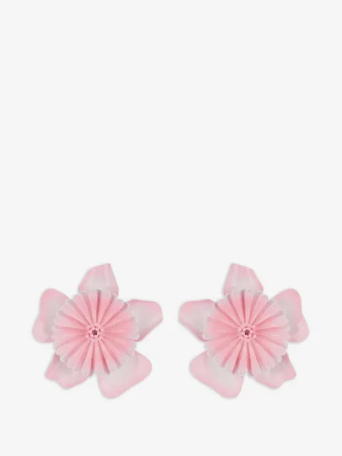 Chloé Bloom floral-motif earrings