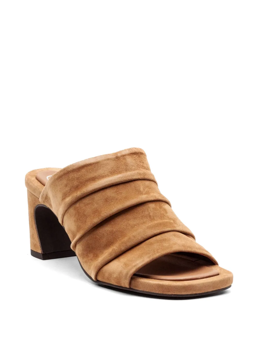Ash Sandalen met vierkante neus Beige