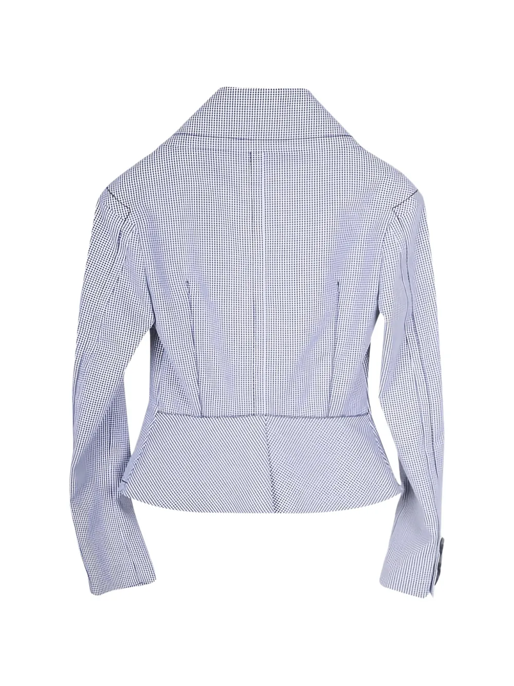 DSQUARED2 Blazer met pied-de-poule print Wit