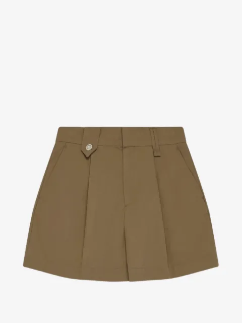 Simone Rocha embellished pleated shorts