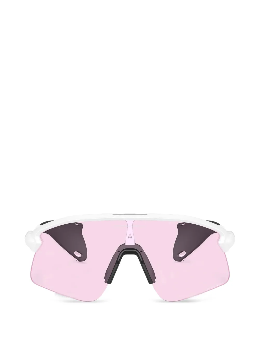 Oakley Occhiali da sole Stunt Devil geometrici - Bianco