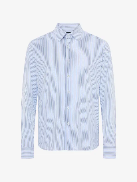 RRD vertical-stripe long-sleeve shirt