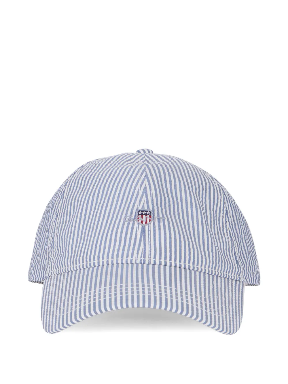 Gant striped seersucker cap - Blu