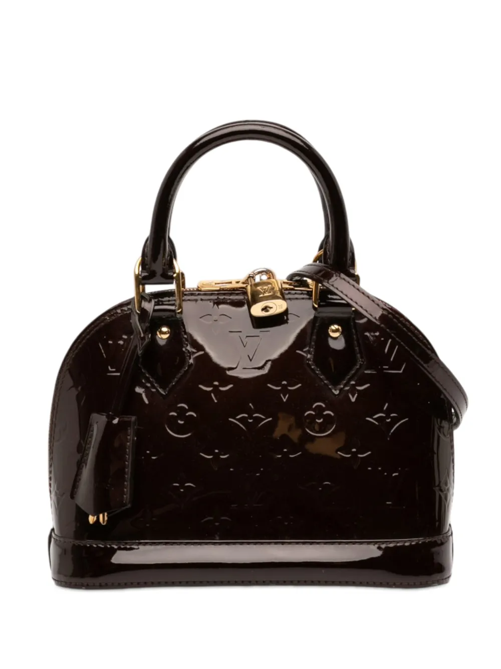 Louis Vuitton Pre-Owned 2013 Monogram Vernis Alma BB satchel - Purple