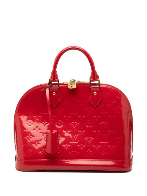 Louis Vuitton Pre-Owned bolsa de mano Monogram Vernis Alma PM 2018