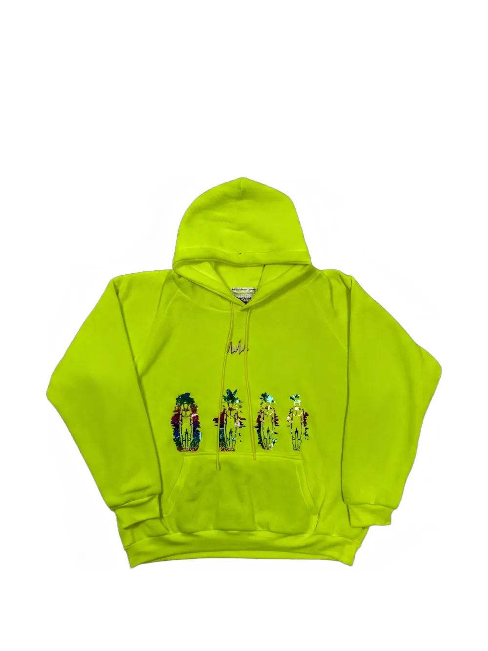Advisory Board Crystals Felpa con stampa e cappuccio - Verde