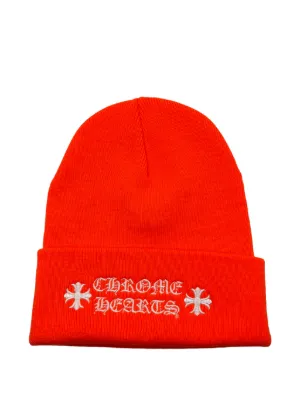 Chrome Hearts CH Beanie Hat | Orange | FARFETCH ZA