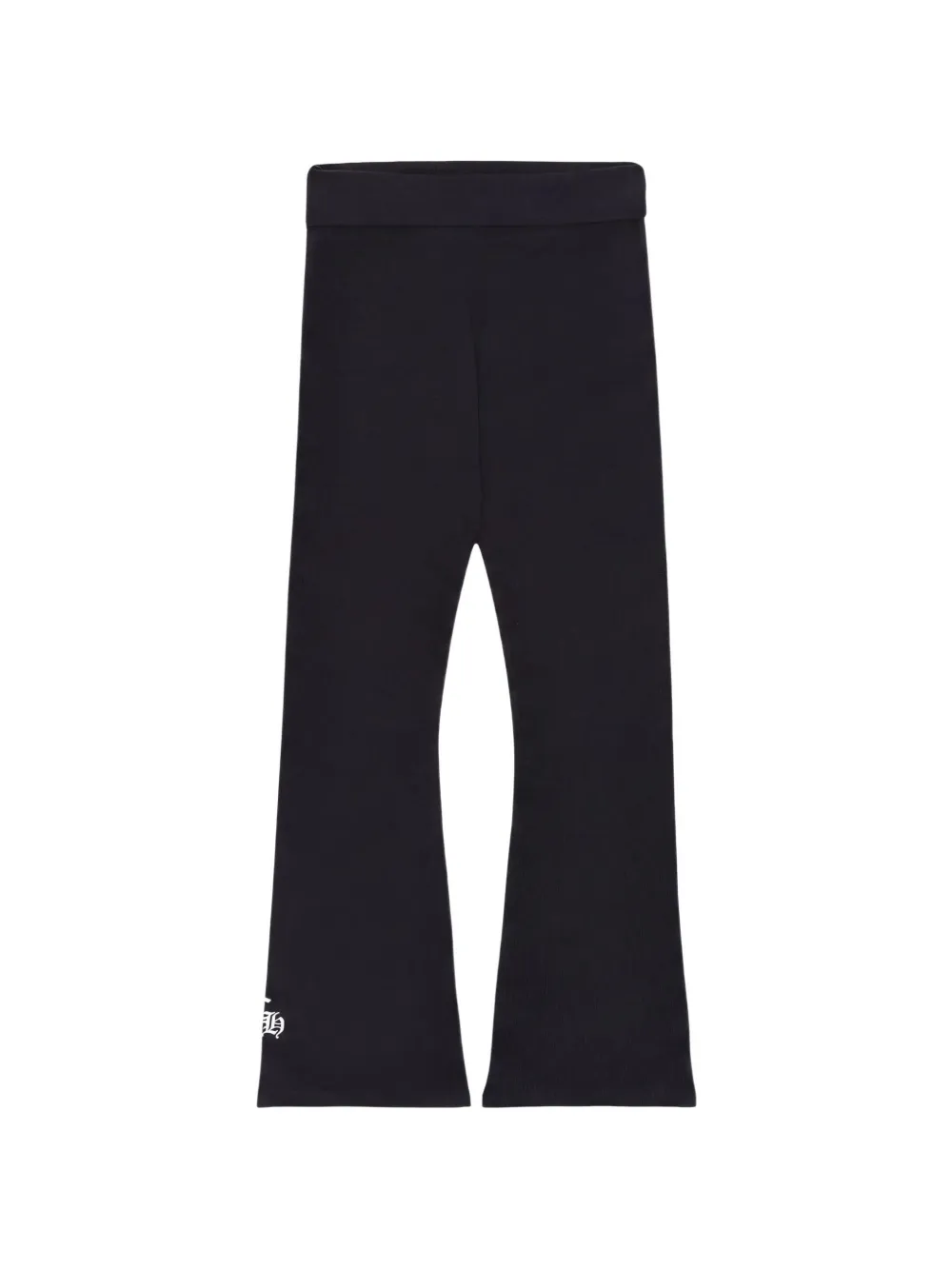 Chrome Hearts Scroll Logo yoga pants - Nero
