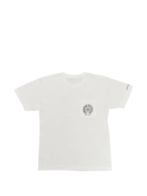 Chrome Hearts Horseshoe logo-print pocket T-shirt