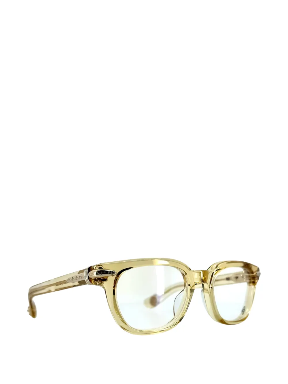 Chrome Hearts Drippin square-frame glasses - Oro