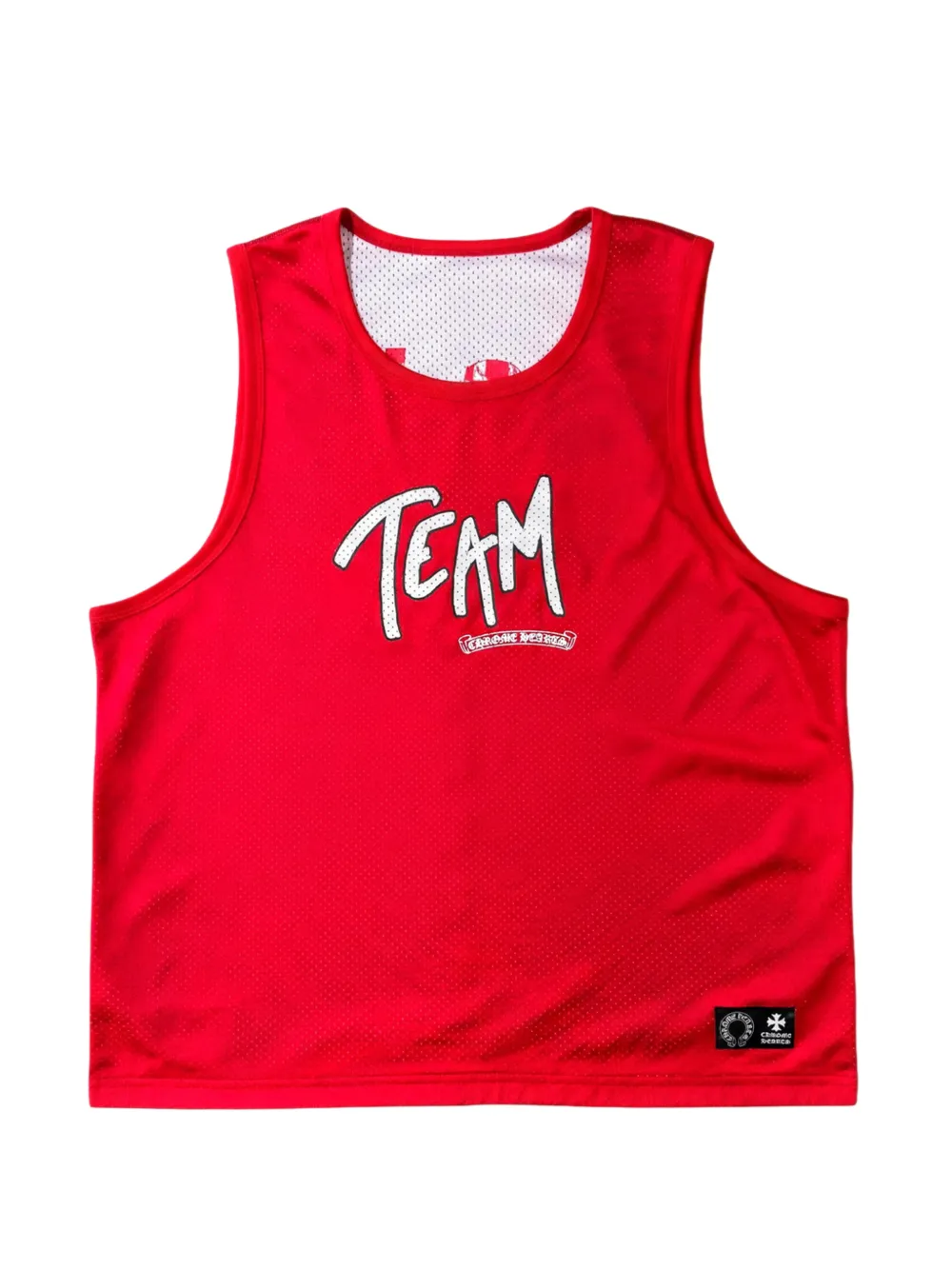 Chrome Hearts x Matty Boy Basketball tank top - Rot