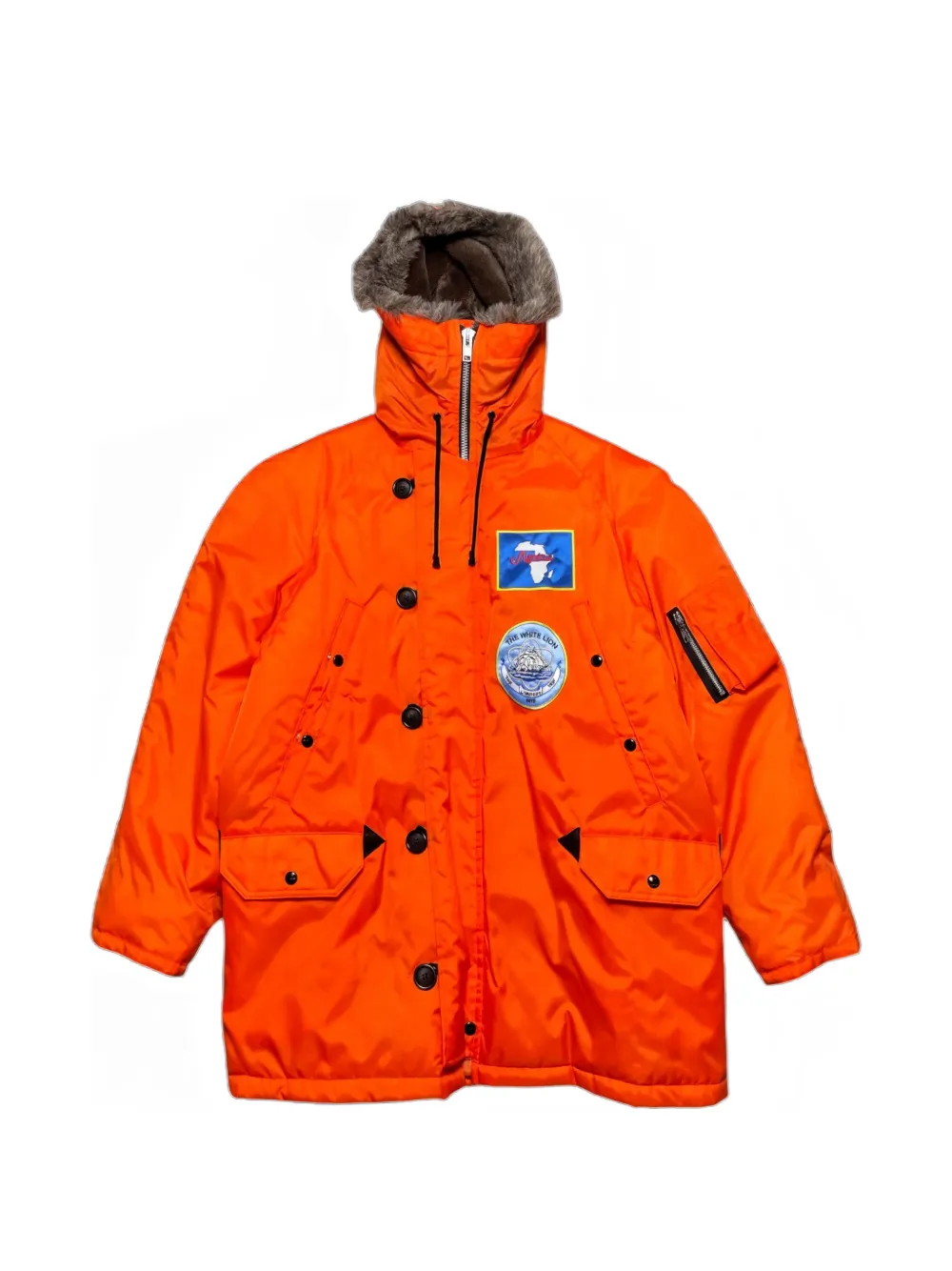 Denim Tears Longest Trip parka - Arancione