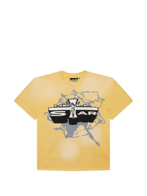 HELLSTAR Jesus Emblem 2.0 graphic-print T-shirt