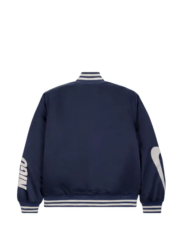 Nike x Nigo Souvenir Bomber Jacket | Blue | FARFETCH
