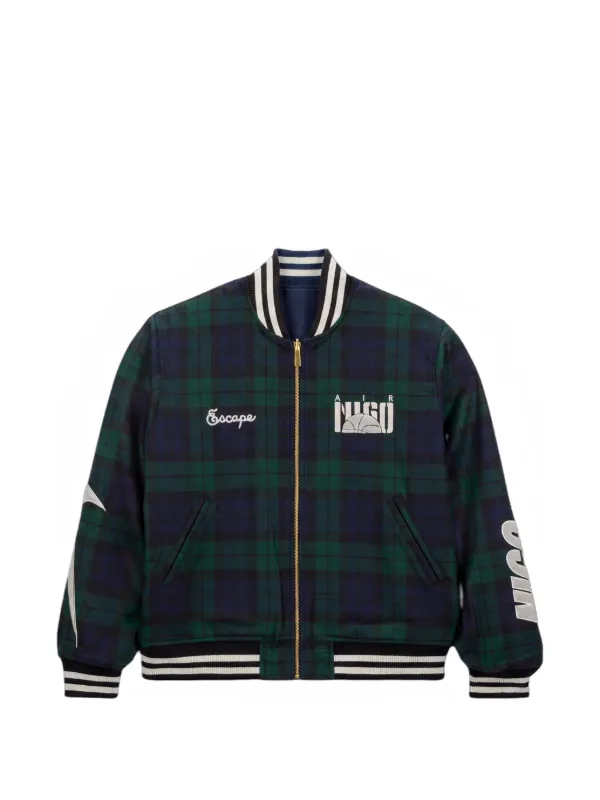 Nike x Nigo Souvenir Bomber Jacket | Blue | FARFETCH