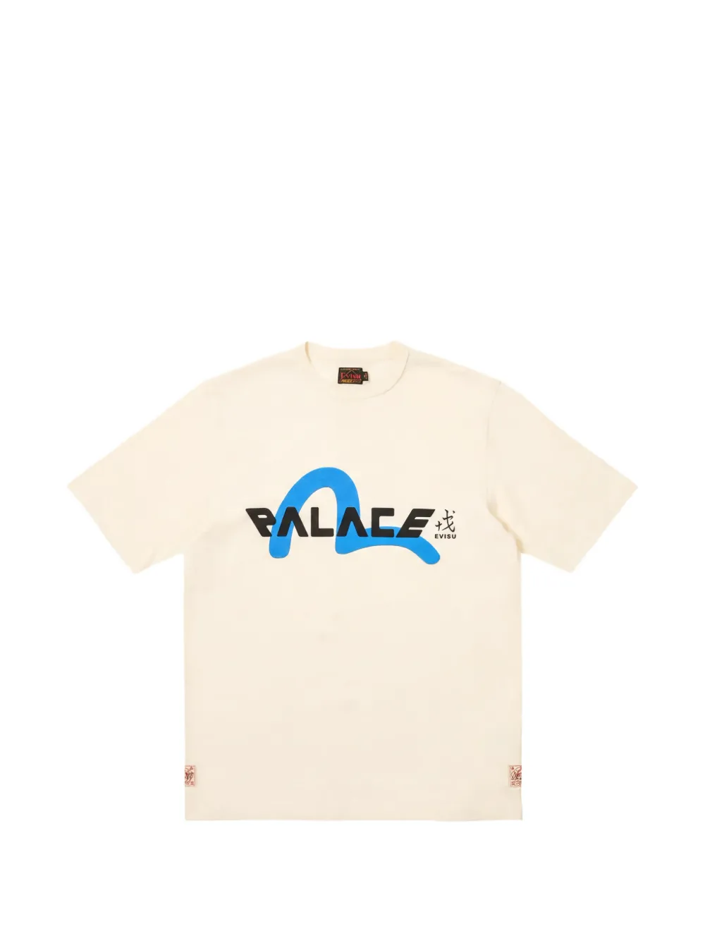 Palace x Evisu logo-print T-shirt Wit