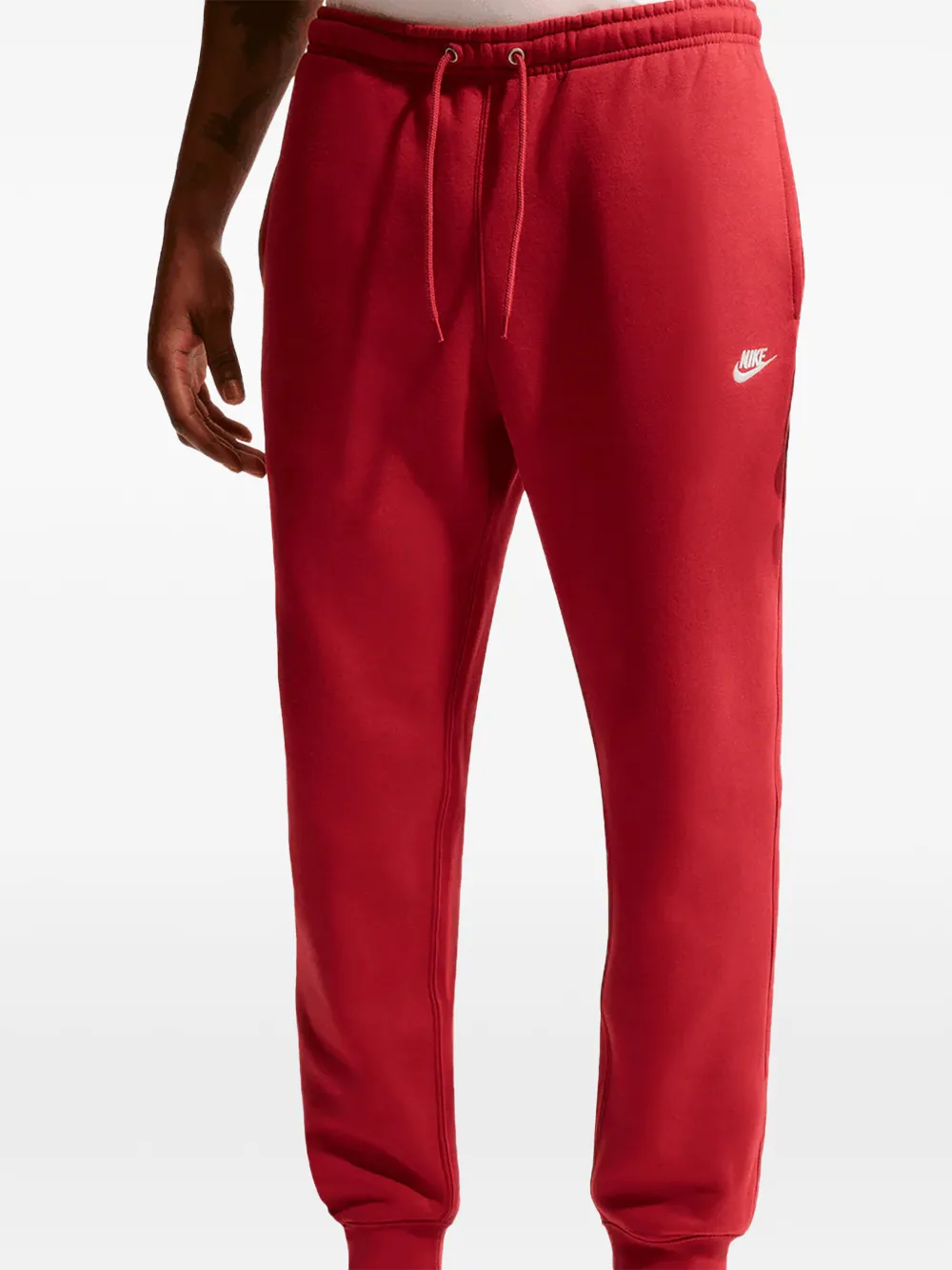 Nike Club Fleece trainingsbroek Rood