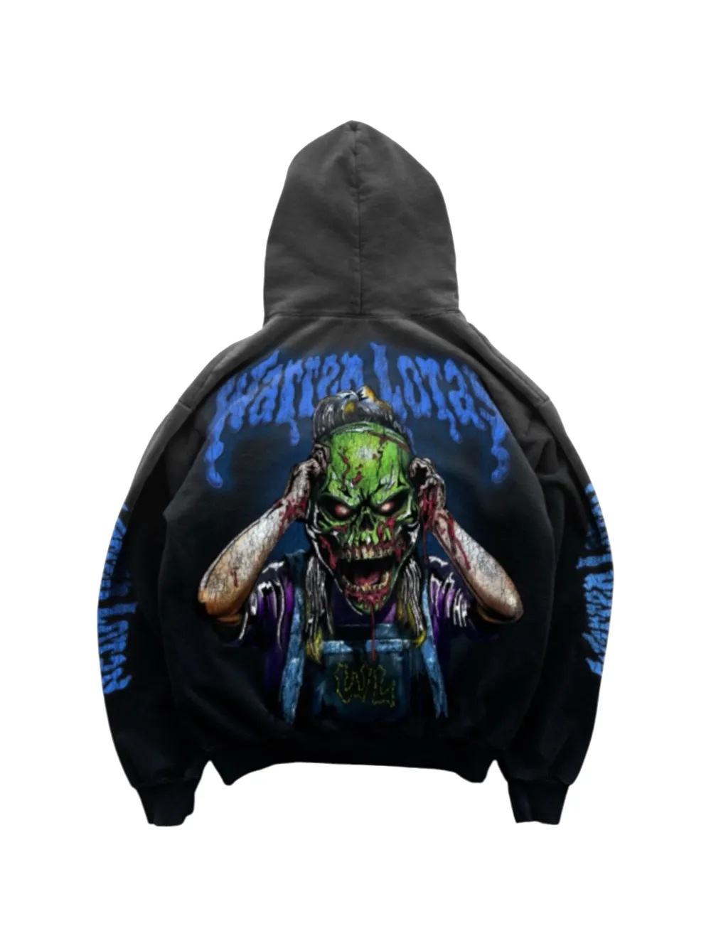Warren Lotas Forbidden Mask hoodie - Black