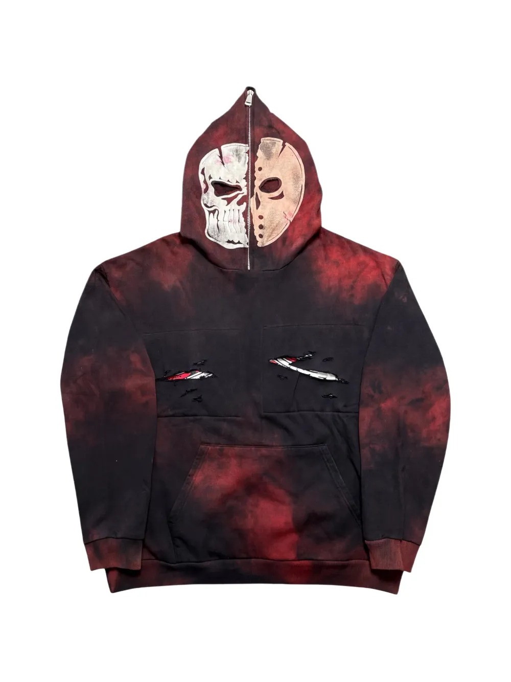 Warren Lotas Jason graphic-print hoodie - Schwarz