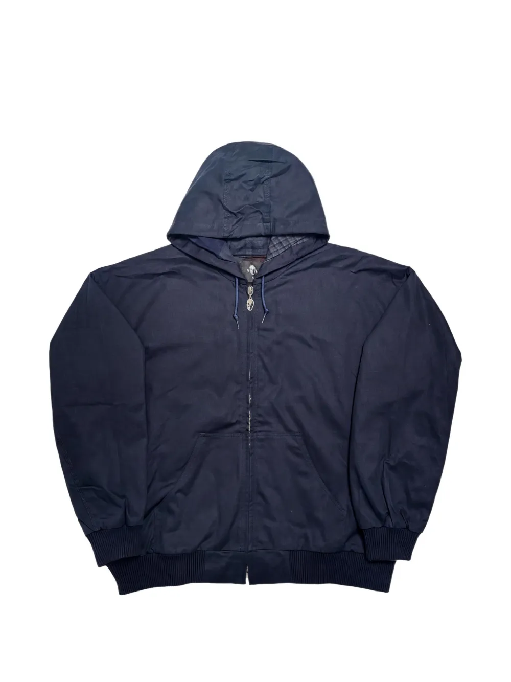 Warren Lotas Shoot Your Local Heroin Dealer zip-up hoodie - Blue