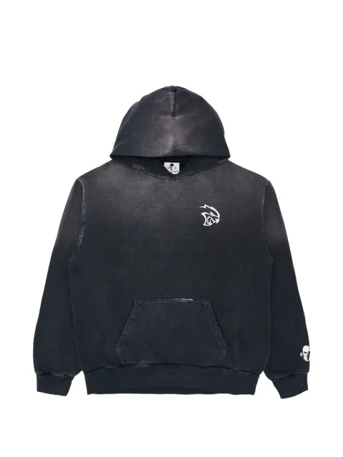 Warren Lotas Dodge SRT Loves ATL logo-print faded hoodie
