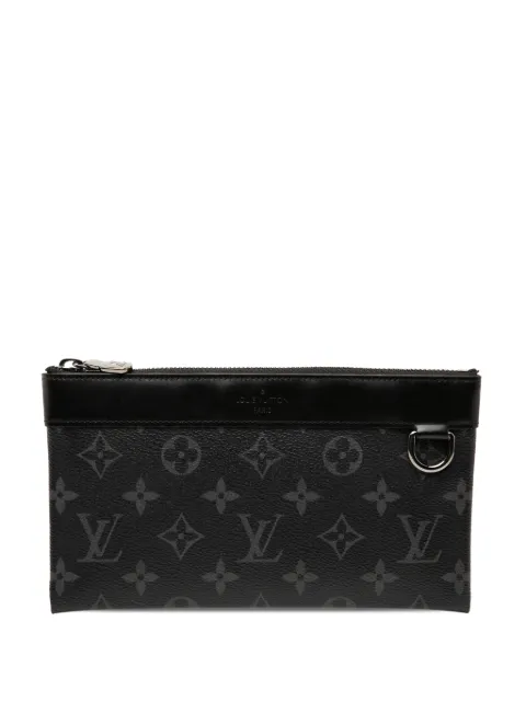 Louis Vuitton Pre-Owned 2021 Monogram Eclipse Pochette Discovery PM clutch bag