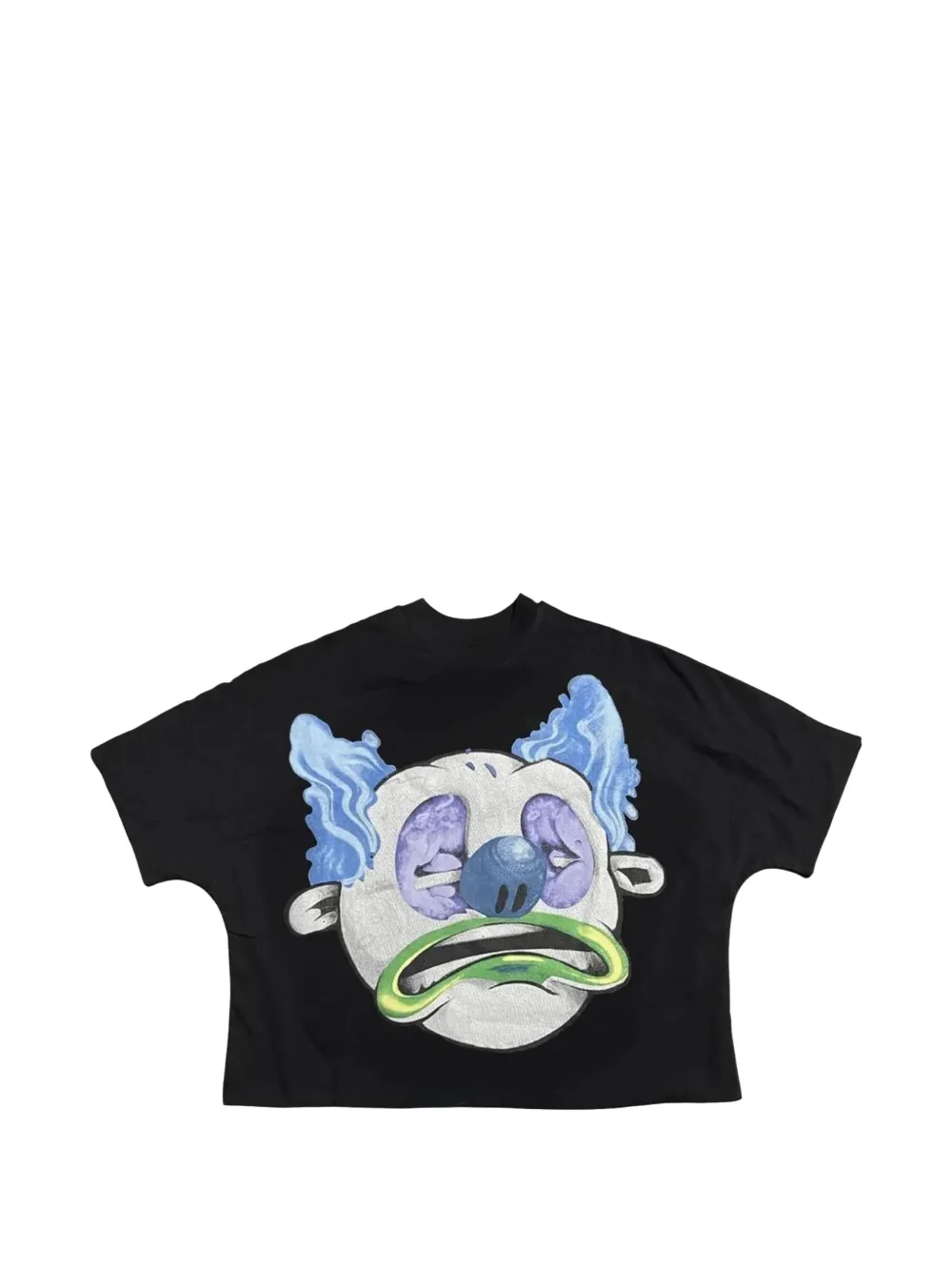 Billionaire studios T-shirt met clownprint Zwart