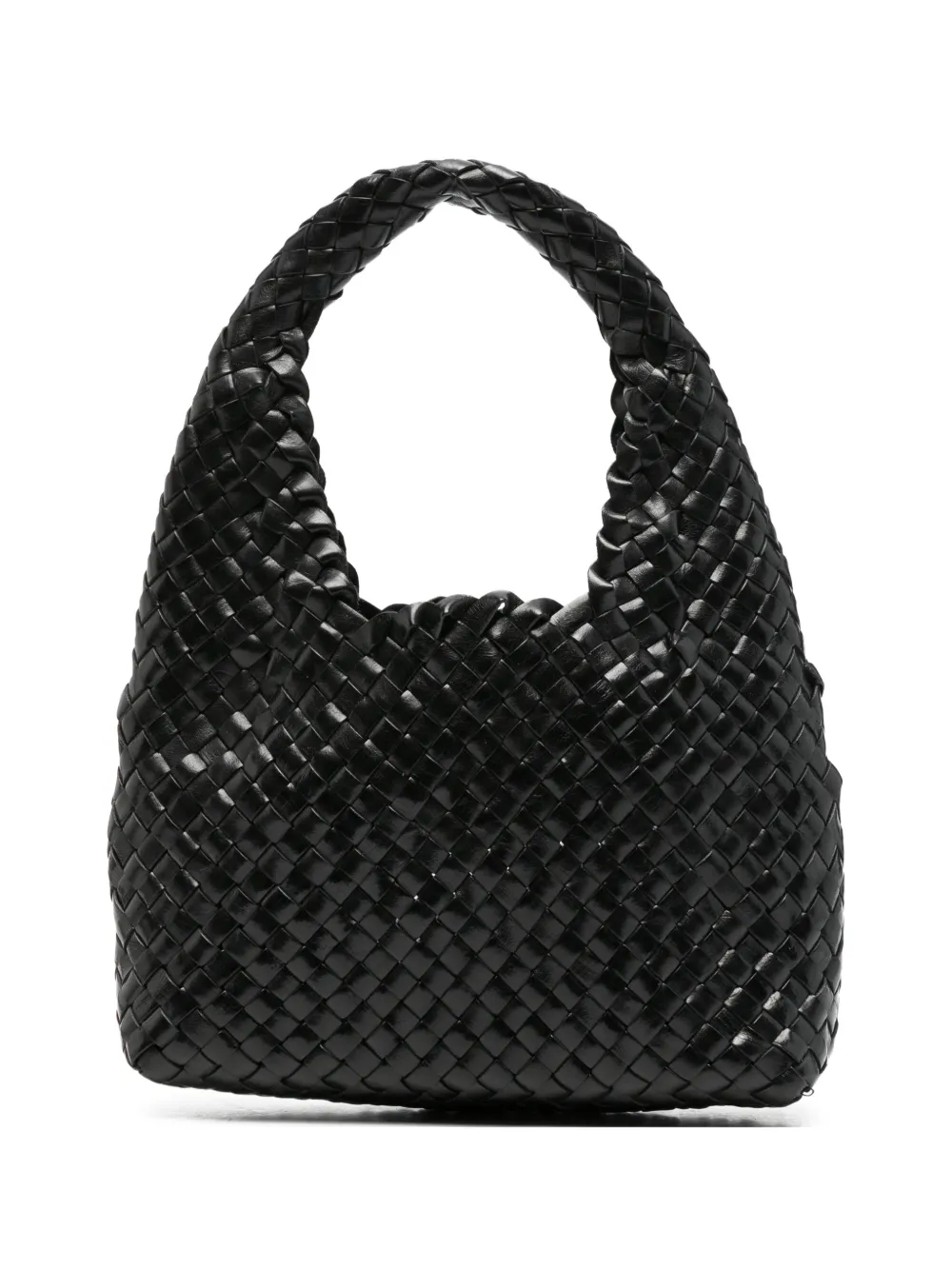 Manebi woven clutch bag - Nero