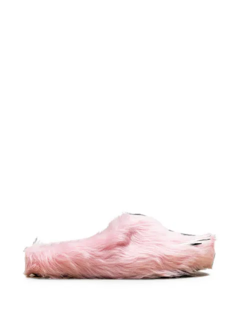 Bravest Studios Bear Claw faux-fur mules