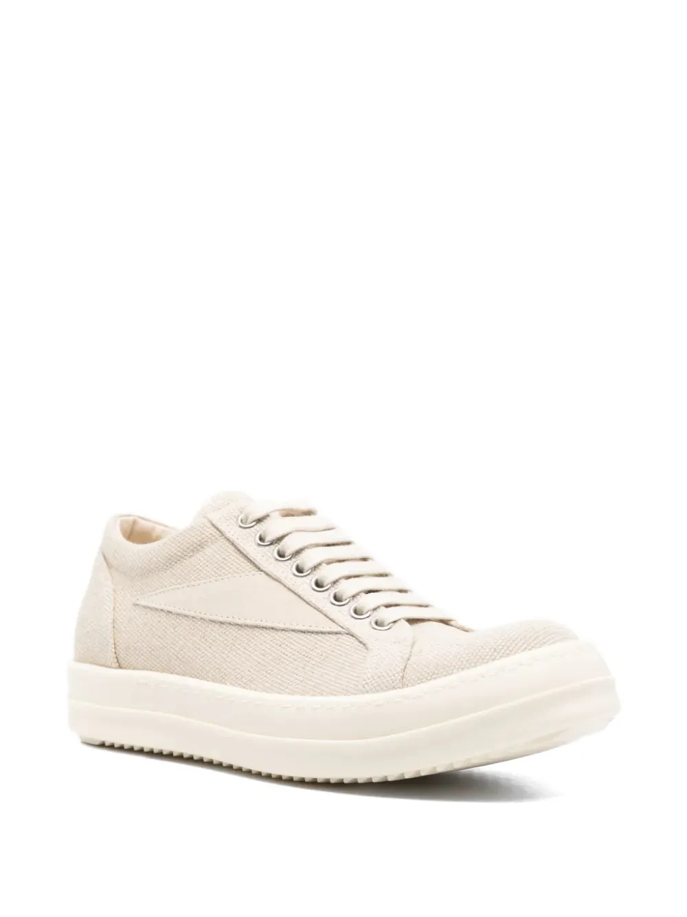 Rick Owens DRKSHDW Vintage Low lace-up sneakers Beige