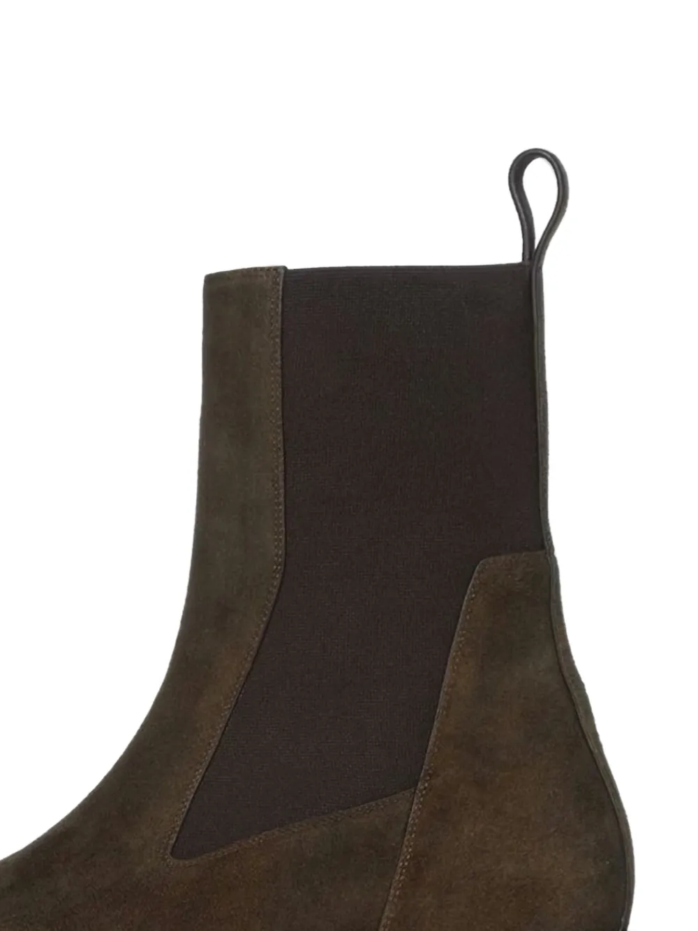 Rick Owens DRKSHDW Beatle Bogun Chelsea boots Bruin