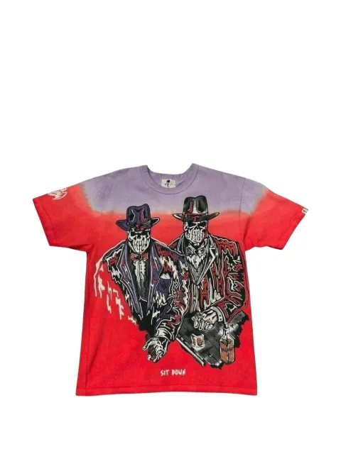 Warren Lotas Sit Down ombre-effect T-shirt