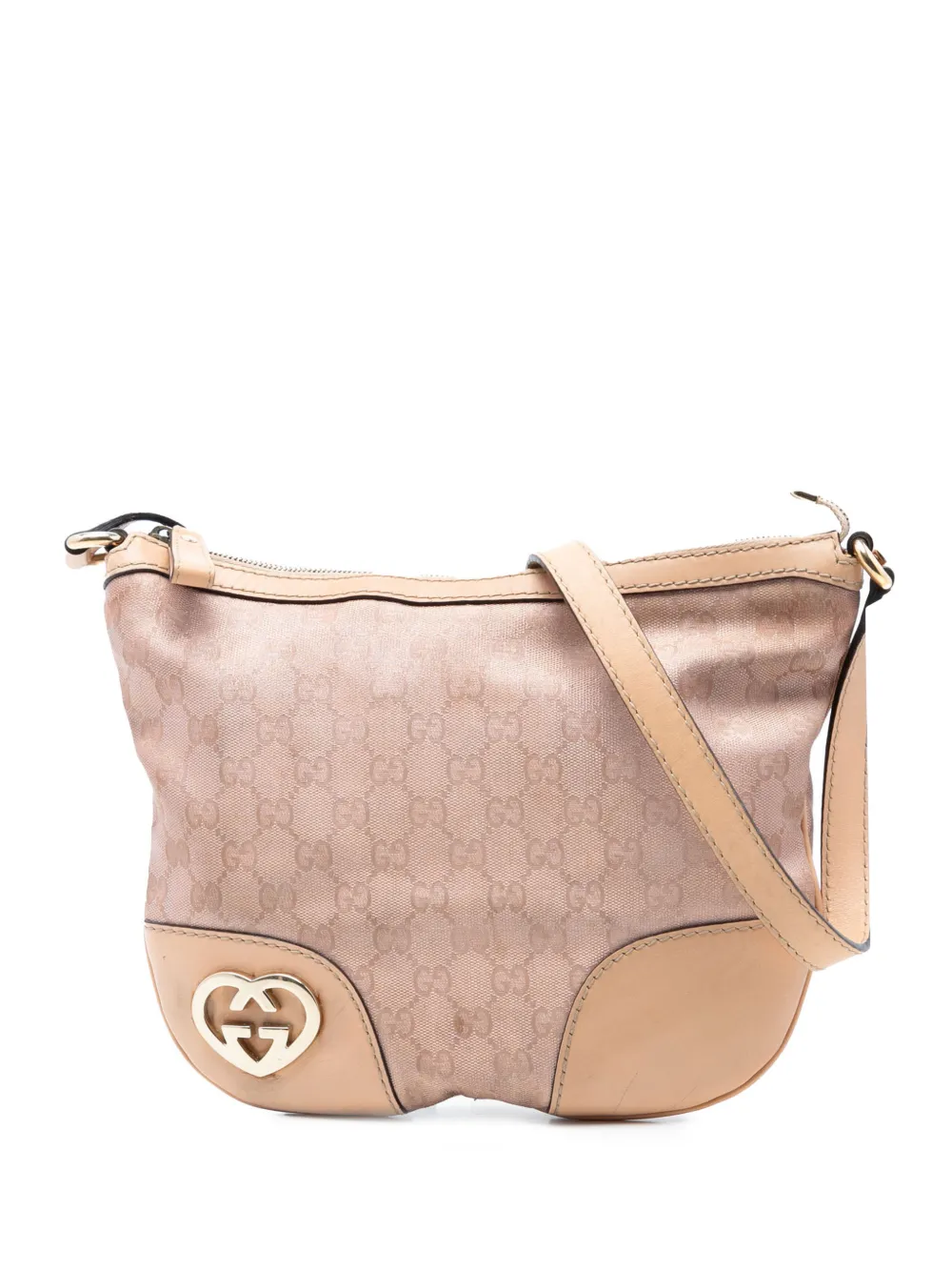 Gucci Pre-Owned 2016-2026 GG Canvas Lovely crossbody bag - Braun