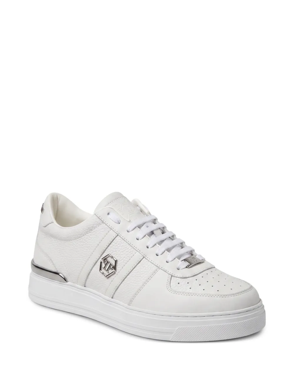 Philipp Plein low-top sneakers mix-color Wit