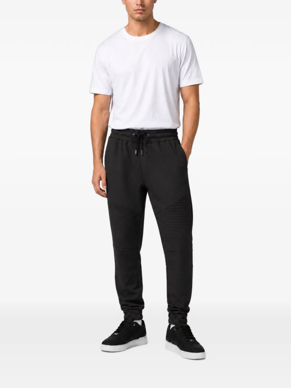 Philipp Plein Fleece joggingbroek Zwart