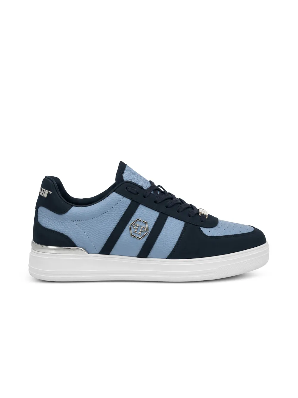 Philipp Plein low-top sneakers mix-color Blauw