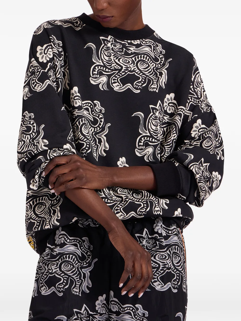  La Doublej Sudadera Off Court - Negro 