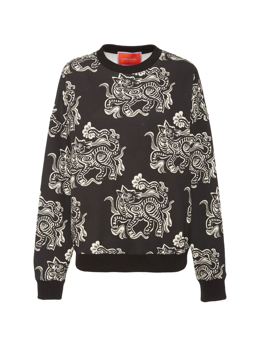 La DoubleJ off court sweatshirt - Nero