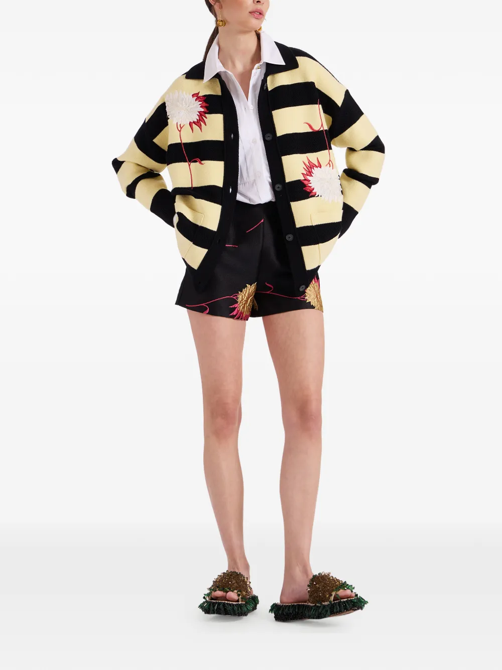 La DoubleJ Derby vest Zwart