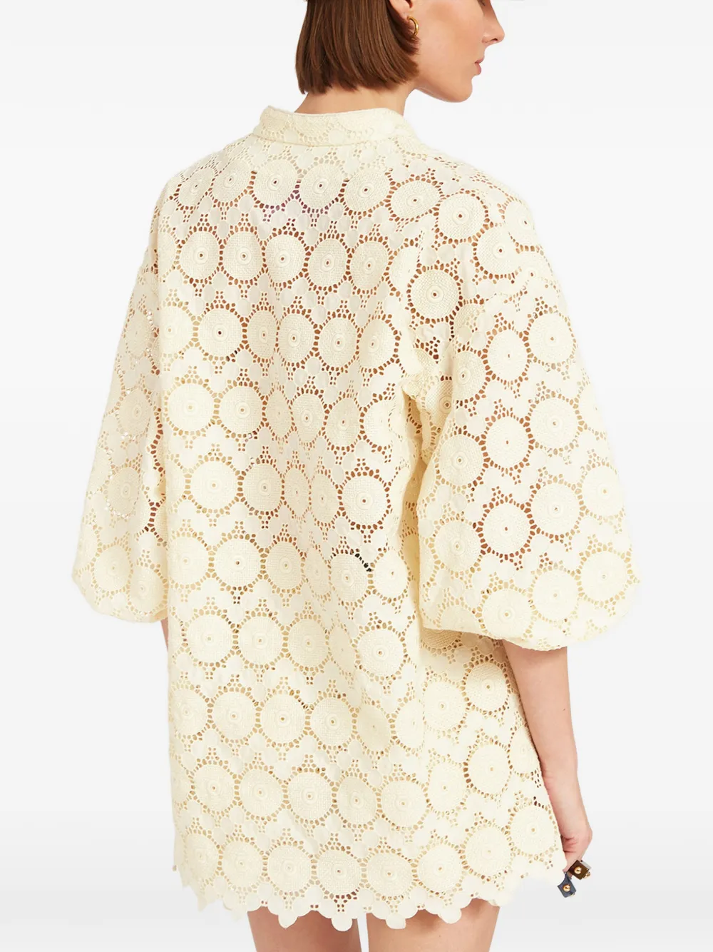 La DoubleJ Jackie overhemd Beige
