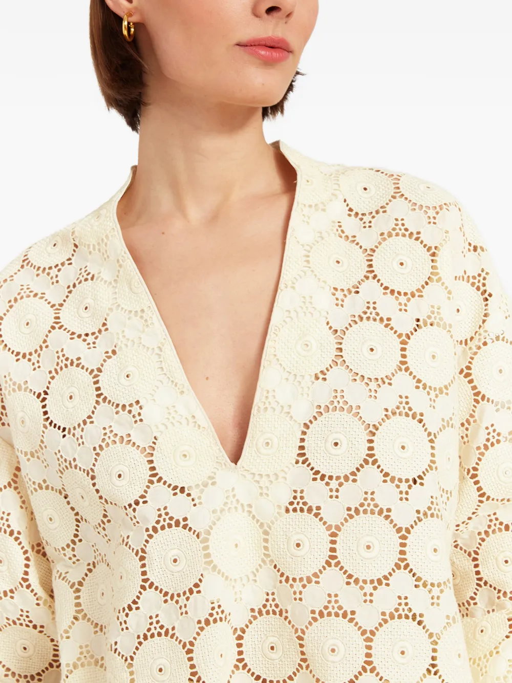 La DoubleJ Jackie overhemd Beige