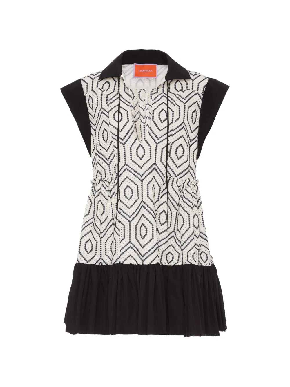 La DoubleJ Jackie mini dress - Black