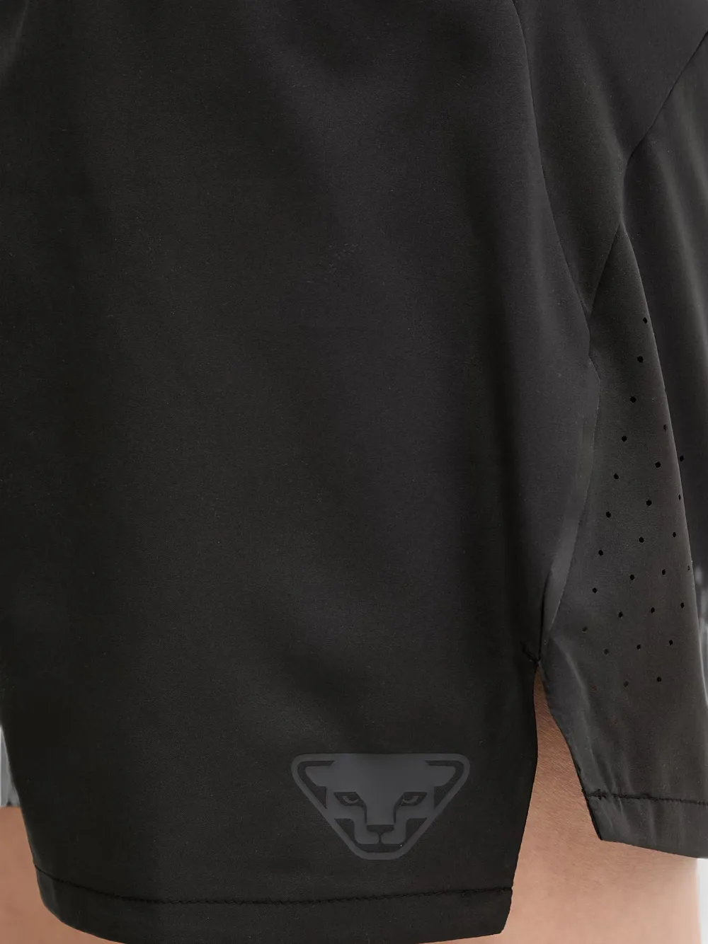 DYNAFIT Shorts met logoprint Zwart