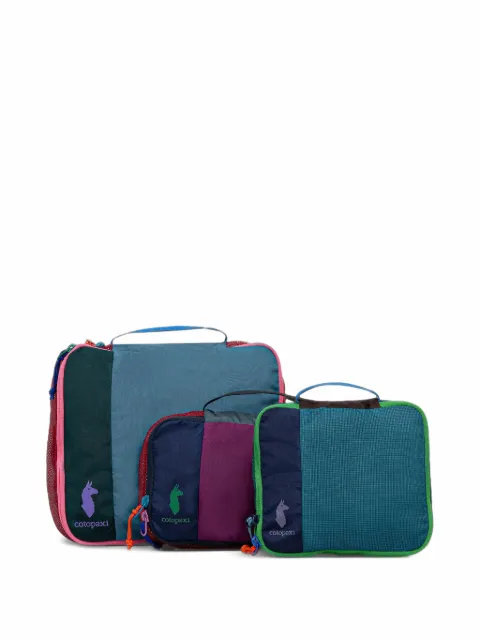 COTOPAXI mesh-panel packing cubes (set of three)