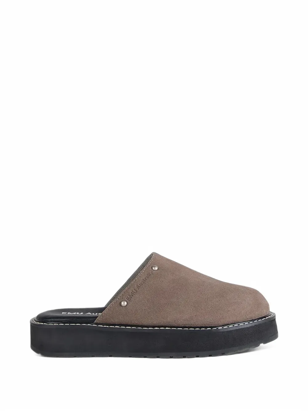 EMU AUSTRALIA Maroo studded platform mules - Marrone